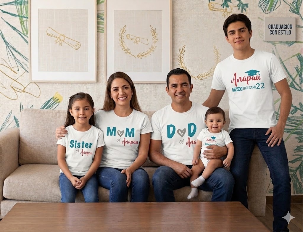 Playera estampada DTF a color 20