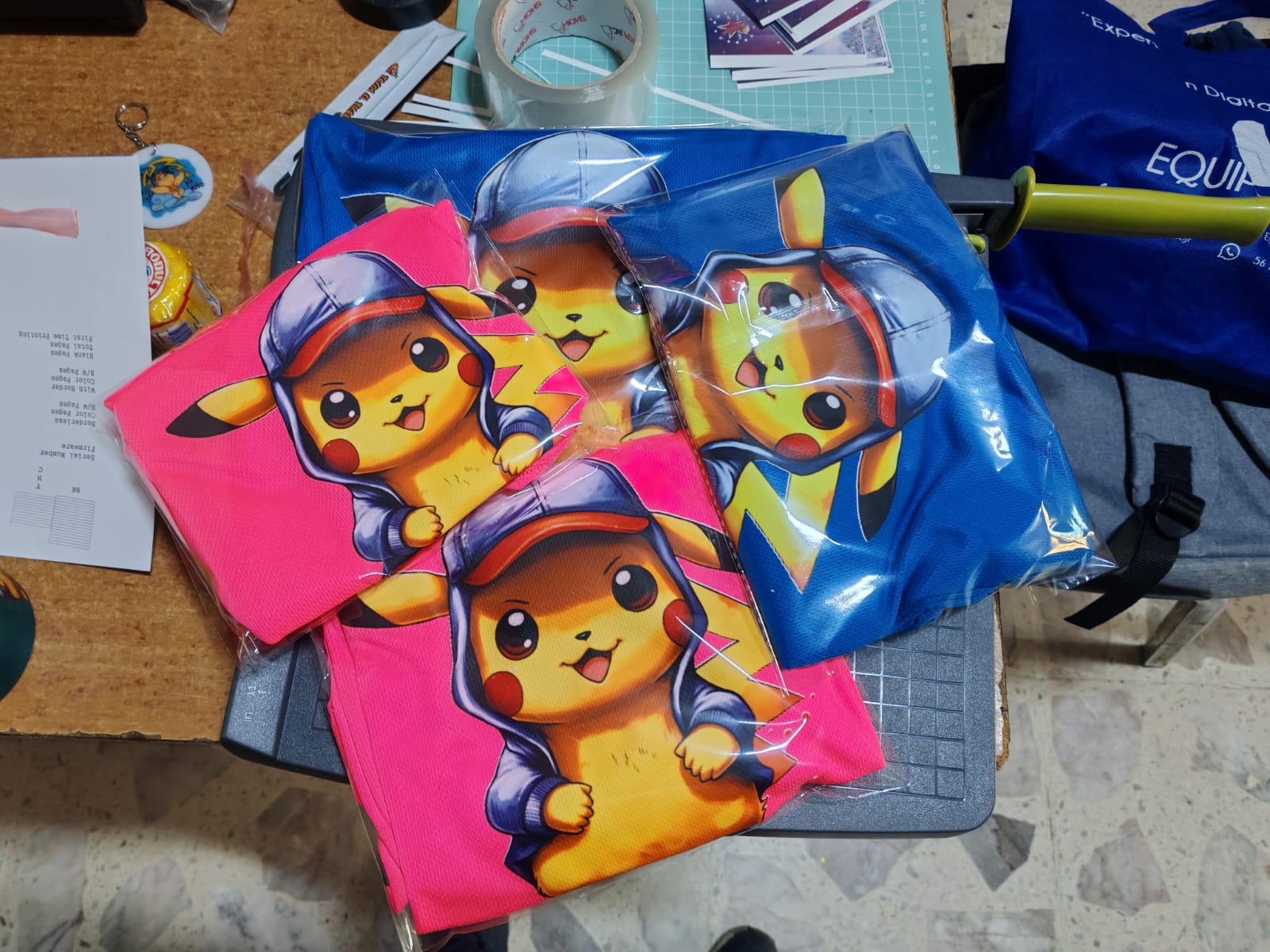 Playeras DTF personalizadas producción por volumen