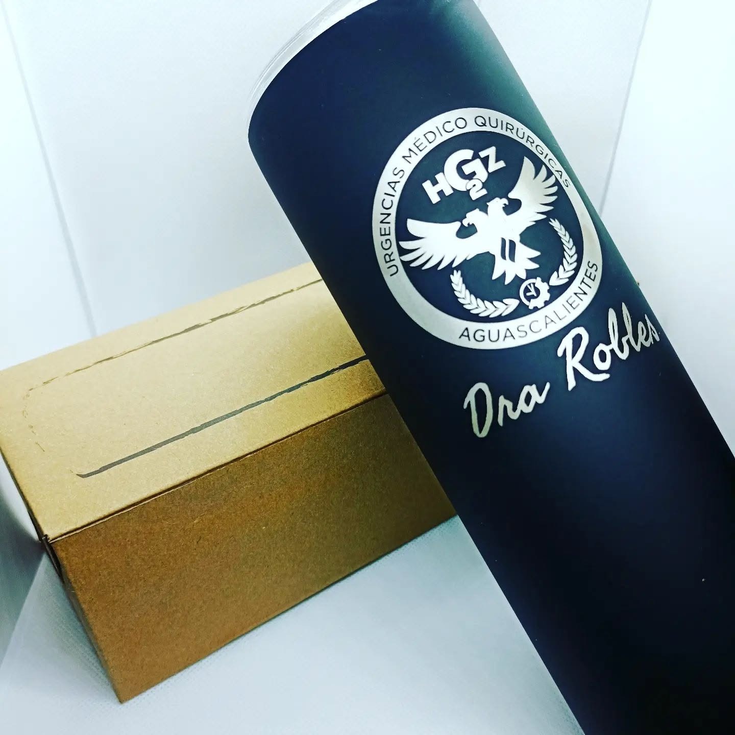 Termo grabado láser personalizado en metal