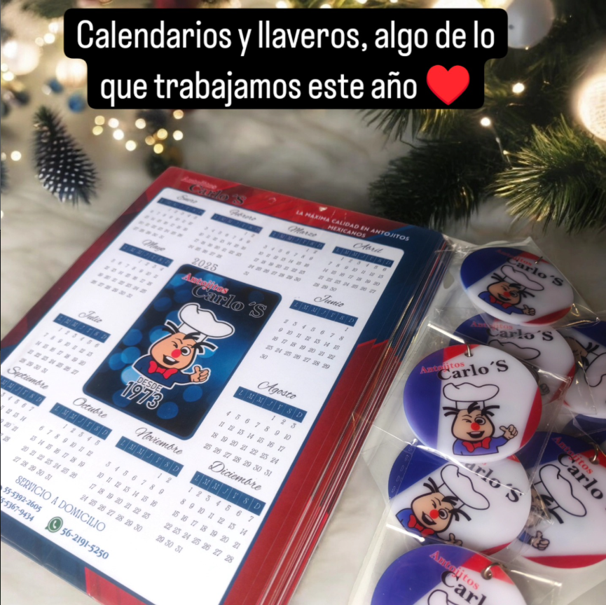 Calendario personalizado regalo corporativo