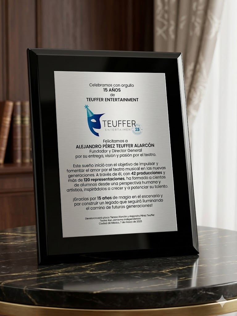 Reconocimiento placa conmemorativa grabado laser